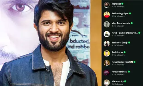 టాలీవుడ్‌లో విజయ్ దేవరకొండ టాప్.. వెనకబడ్డ అగ్రహీరోలు.. మలయాళంలో మోహన్ లాల్, మమ్ముట్టి