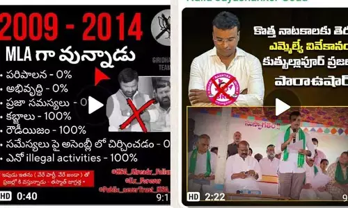 సోషల్ వార్.. బీఆర్ఎస్ వర్సెస్ బీజేపీ