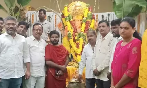 చంద్రబాబు నిర్దోశిగా బయటకురావాలని గణపతికి పూజలు