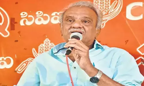 Vizag రాజధాని అనే మాట అభాసుపాలు: సీపీఐ జాతీయ కార్యదర్శి K Narayana