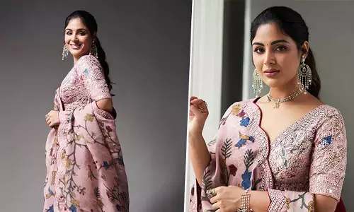ఎంత పద్దతిగా.. ముద్దుగా ఉందో.. Samyuktha Menon క్యూట్ లుక్స్!