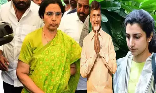 Nara Bhuvaneshwari : జైల్లో Chandrababu Naidu ను చూసి కంటతడిపెట్టిన  భువనేశ్వరి