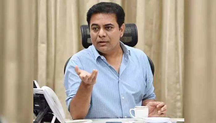 మా జగనన్నకు చెప్పి జాగా ఇప్పిస్తా: తెలంగాణ మంత్రి కేటీఆర్ ఇంట్రెస్టింగ్ కామెంట్స్ మా జగనన్నకు చెప్పి జాగా ఇప్పిస్తా: తెలంగాణ మంత్రి కేటీఆర్ ఇంట్రెస్టింగ్ కామెంట్స్
