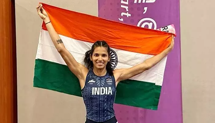 Paris Olympics : అథ్లెటిక్స్లో మన మెరుపు.. జ్యోతిపై భారీ ఆశలు Paris Olympics : అథ్లెటిక్స్లో మన మెరుపు.. జ్యోతిపై భారీ ఆశలు