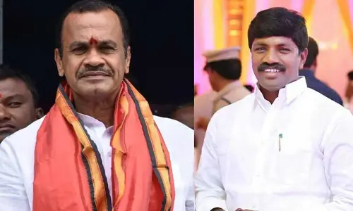 MP కోమటిరెడ్డితో వేముల వీరేశం సమావేశం
