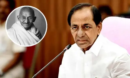 గాంధీజీ కలలుగన్న గ్రామ స్వరాజ్యం తెలంగాణలో సాధ్యం: సీఎం కేసీఆర్