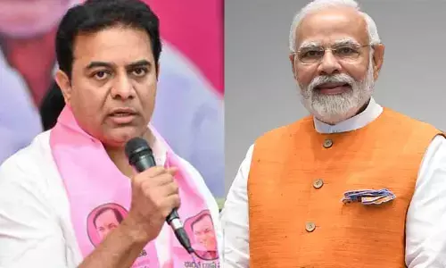 110 సీట్లలో బీజేపీ డిపాజిట్ కోల్పోవడం పక్కా.. ప్రధాని మోడీకి కేటీఆర్ ఛాలెంజ్