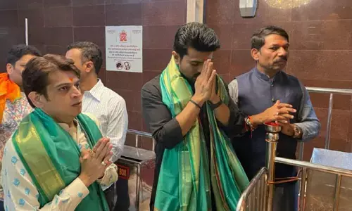 Ram Charan : వినాయకుని సన్నిధిలో అయ్యప్ప దీక్ష విరమించిన రామ్ చరణ్