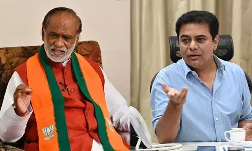 అదంతా అబద్దం.. కేటీఆర్ వ్యాఖ్యలపై బీజేపీ లక్ష్మణ్ రియాక్షన్