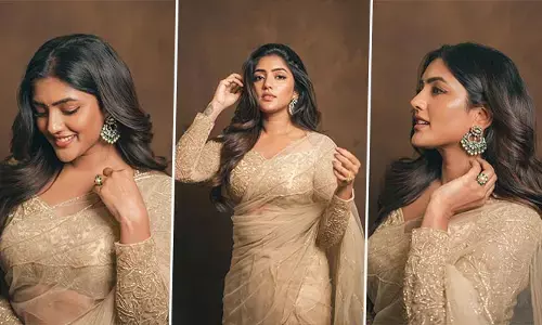 చీరకట్టులో కట్టిపడేస్తున్న Eesha Rebba