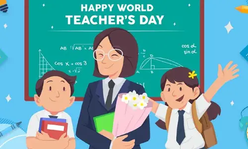 October-5World Teachers Day.. జ్ఞాన వితరణశీలి గురువు