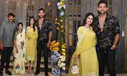 మెగా ఇంట్లో వరుణ్-లావణ్య పెళ్లి పనులు షురూ.. చిరంజీవి ఆసక్తికర ట్వీట్