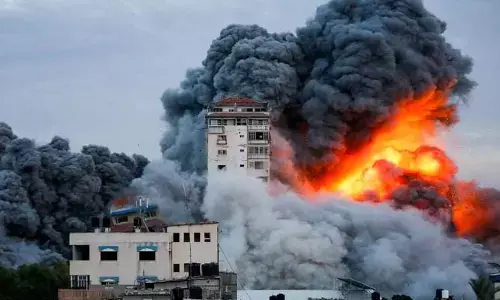 ఇజ్రాయెల్ వైమానిక దాడి.. హమాస్ నావల్ ఫోర్స్-లింక్డ్ హెడ్‌క్వార్టర్స్‌ను ద్వంసం