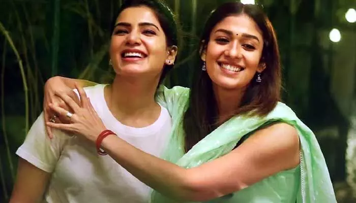 సామ్కు బహుమతులు పంపించిన నయన్.. ఫొటోస్ వైరల్ సామ్కు బహుమతులు పంపించిన నయన్.. ఫొటోస్ వైరల్