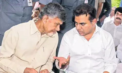 లోకేశ్ ట్వీట్ చూసి బాధనిపించింది.. చంద్రబాబు ఆరోగ్యంపై మంత్రి కేటీఆర్ రియాక్షన్