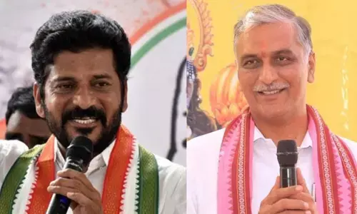 అప్పుడు ఓటుకు నోటు.. ఇప్పుడు సీటుకు నోటు: రేవంత్‌పై హరీష్ రావు సెటైర్