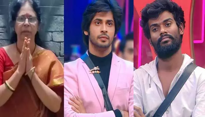 పల్లవి ప్రశాంత్ ఫ్యాన్స్ వేధింపులు.. అమర్ దీప్ తల్లి ఎమోషనల్ కామెంట్స్ (వీడియో) పల్లవి ప్రశాంత్ ఫ్యాన్స్ వేధింపులు.. అమర్ దీప్ తల్లి ఎమోషనల్ కామెంట్స్ (వీడియో)