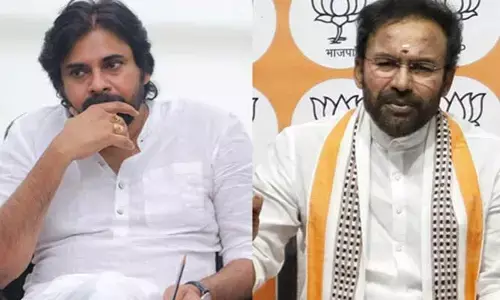 తెలంగాణ పాలిటిక్స్‌లో మరో కీలక పరిణామం.. పవన్ కల్యాణ్‌తో టీ- బీజేపీ చీఫ్ కిషన్ రెడ్డి భేటీ..!
