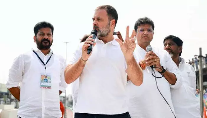 మేము వస్తున్నాం.. కుల గణన చేస్తాం : రాహుల్ గాంధీ మేము వస్తున్నాం.. కుల గణన చేస్తాం : రాహుల్ గాంధీ