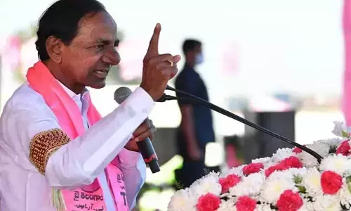 ధరణి వద్దంటున్న కాంగ్రెస్‌ను బంగాళాఖాతంలో వేయాలి: సీఎం కేసీఆర్