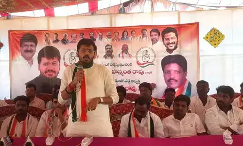 ఎమ్మెల్యే పద్మా రెడ్డి.. మీకు దమ్ముంటే తండాలకు రండి : మైనం పల్లి