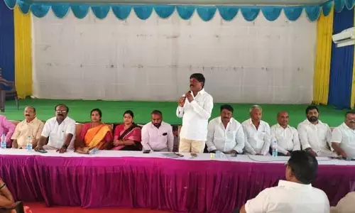 అభివృద్ధి జరగాలంటే ఆశీర్వదించండి : పెద్ది సుదర్శన్ రెడ్డి