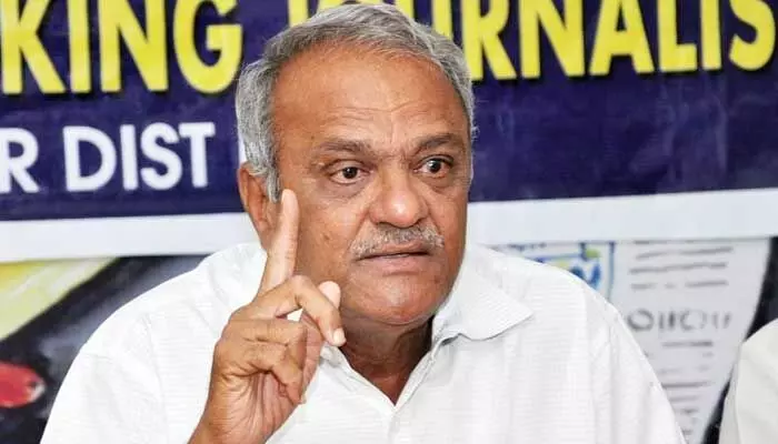 బీజేపీ నేతలను నిలదీసిన సీపీఐ నారాయణ బీజేపీ నేతలను నిలదీసిన సీపీఐ నారాయణ