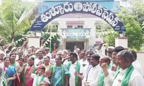 ఐఏఎస్ అధికారి శ్రీలక్ష్మిపై రాజధాని రైతుల ఫిర్యాదు