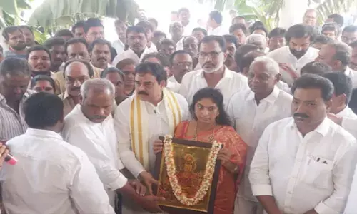 సొంత ఇలాకాలో: తెనాలిలో జనసేన పార్టీ కార్యాలయాన్ని ప్రారంభించిన నాదెండ్ల మనోహర్