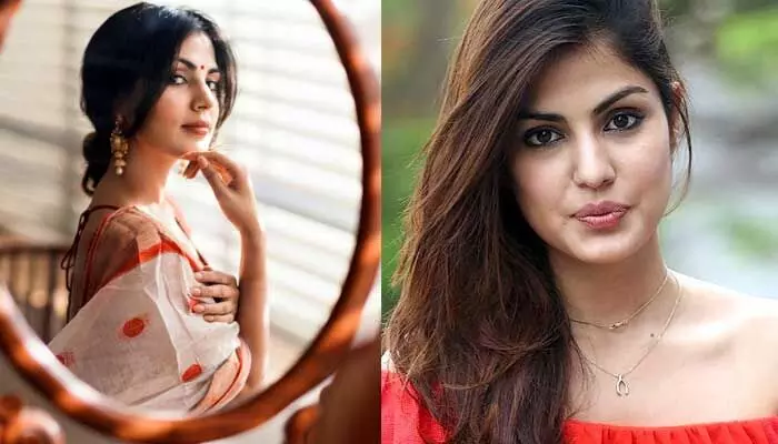 వందేండ్ల కిందటి చీర కట్టిన రియా.. ఆ కొంటె చూపులకు కుర్రాళ్లు ఫిదా వందేండ్ల కిందటి చీర కట్టిన రియా.. ఆ కొంటె చూపులకు కుర్రాళ్లు ఫిదా