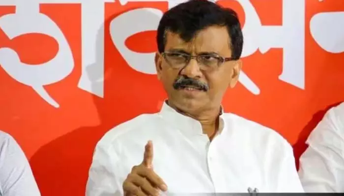 ఏక్‌నాథ్ షిండే హమాస్ ఉగ్రవాది : Sanjay Raut