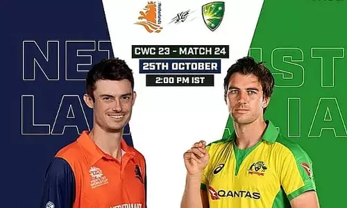 ఆస్ట్రేలియా vs నెదర్లాండ్స్.. పసికూనలపై ఆస్ట్రేలియా గెలిచేనా..?