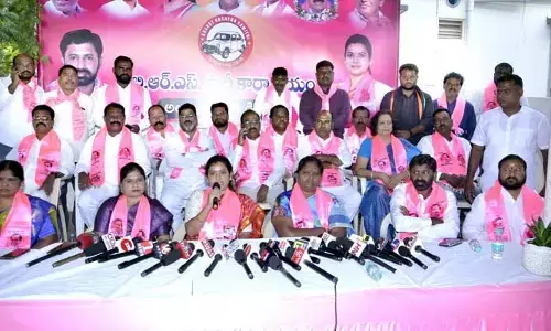 ఐదు కోట్లకు అమ్ముడు పోయే రకం కాదు బీఆర్ఎస్ కార్పొరేటర్‌లు : శాంతి శ్రీనివాస్ రెడ్డి