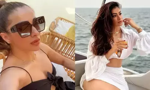 చేతిలో గ్లాసు.. లుక్‌లో క్లాసు.. పిచ్చెక్కిస్తున్న లక్ష్మీ రాయ్ పిక్స్