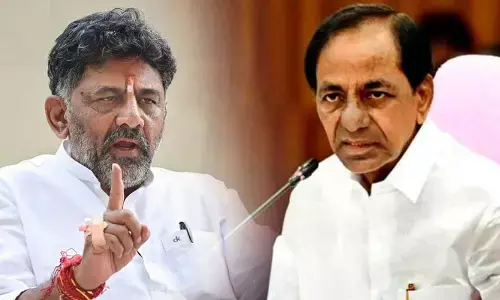 దమ్ముంటే కర్నాటకకు రా.. సీఎం కేసీఆర్‌కు డీకే శివకుమార్ సవాల్
