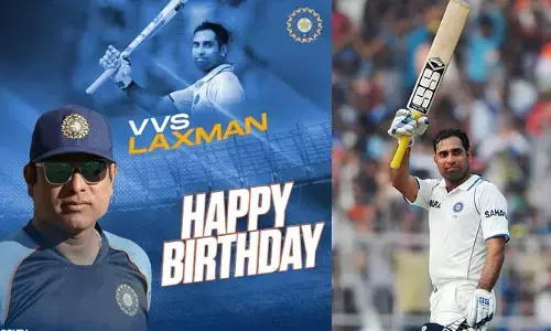 నేడు తెలుగు క్రికెట్ లెజెండ్ VVS Laxman పుట్టినరోజు
