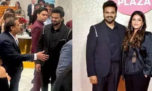 Manchu Manoj  : అంబానీ వేడుకలో మంచు మనోజ్.. (ఫొటోస్ వైరల్)