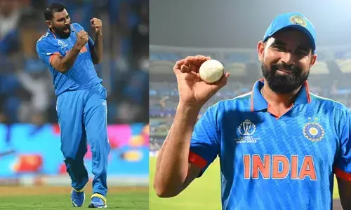 ICC World cup 2023: మహ్మద్‌ షమీ అరుదైన ఘనత.. తొలి బౌలర్‌గా..