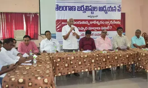 కాళేశ్వరం ప్రాజెక్టుపై కేసీఆర్‌ను జైలుకు పంపాలి: కోదండరాం