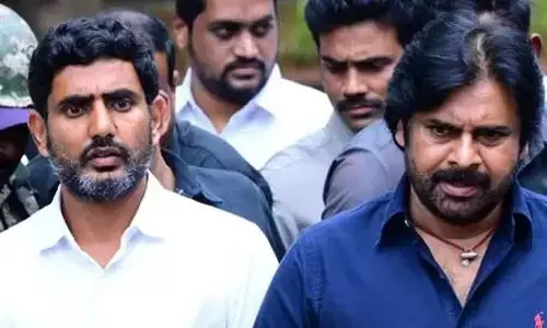 Hyd: నారా లోకేశ్‌తో పవన్ కల్యాణ్ అత్యవసర భేటీ.. గంటపైగా కీలక చర్చలు
