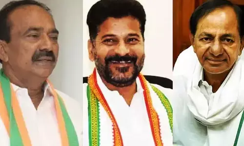 కేసీఆర్, ఈటల, రేవంత్ ముగ్గురిదీ సేమ్ ప్రాబ్లమ్.. ఒకేచోట ఫోకస్ చేస్తే.. మరోచోట చిక్కులు..!