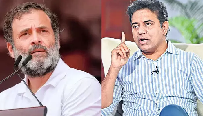 బొంగులో చికెన్ వర్సెస్ నాటు కోడి.. ‘పప్పు’ అని విమర్శిస్తూనే రాహుల్ బాటలో మంత్రి కేటీఆర్..! బొంగులో చికెన్ వర్సెస్ నాటు కోడి.. ‘పప్పు’ అని విమర్శిస్తూనే రాహుల్ బాటలో మంత్రి కేటీఆర్..!