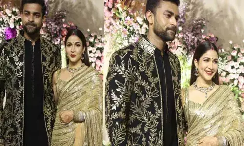 తరలివచ్చిన తారాలోకం.. ఫుల్ జోష్‌లో వరుణ్ లావణ్య రిసెప్షన్