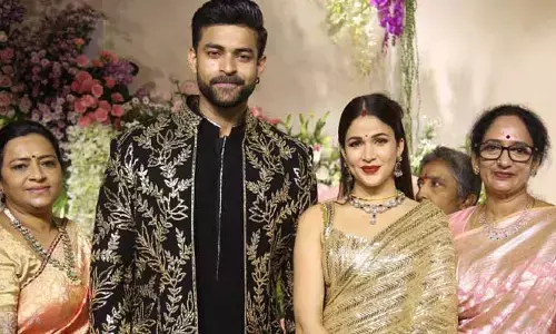 రిసెప్షన్‌లో లావణ్య ధరించిన చీర ధర ఎంతో తెలుసా?