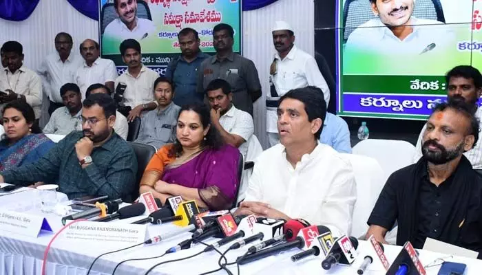 Kurnool: టిడ్కో గృహాల సమస్యలపై మంత్రి బుగ్గన కీలక ఆదేశాలు Kurnool: టిడ్కో గృహాల సమస్యలపై మంత్రి బుగ్గన కీలక ఆదేశాలు