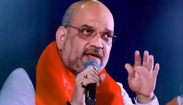 కేంద్రమంత్రి అమిత్ షా తెలంగాణ పర్యటనలో స్వల్ప మార్పులు కేంద్రమంత్రి అమిత్ షా తెలంగాణ పర్యటనలో స్వల్ప మార్పులు