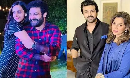 పెళ్లి చూపుల్లో అనుకోకుండా ఒకే ప్రశ్న అడిగిన RRR హీరోల భార్యలు!