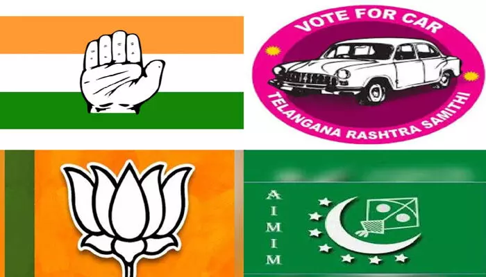 గ్రేటర్లో వ్యూహం.. ప్రతి వ్యూహం గ్రేటర్లో వ్యూహం.. ప్రతి వ్యూహం