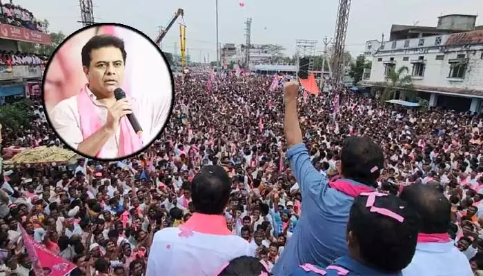 రేవంత్ ఇలాఖాలో KTR క్రేజ్.. ఉత్సాహంలో సంచలన హామీ  (వీడియో)