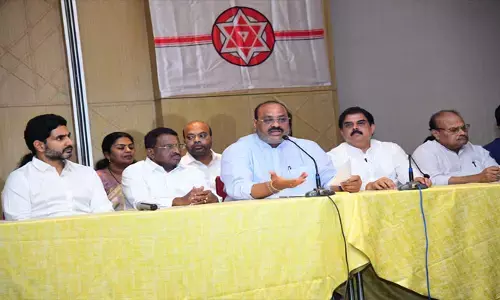 ఉమ్మడి మేనిఫెస్టోతో ముందుకు..వైసీపీ ఓటమి మా టార్గెట్: టీడీపీ-జనసేన జేఏసీ సమావేశంలో అచ్చెన్నాయుడు